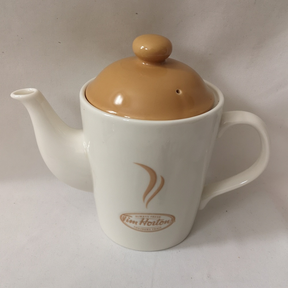 Official Tim Hortons Personal Size Steep Teapot Discontinued Style, Fantastic